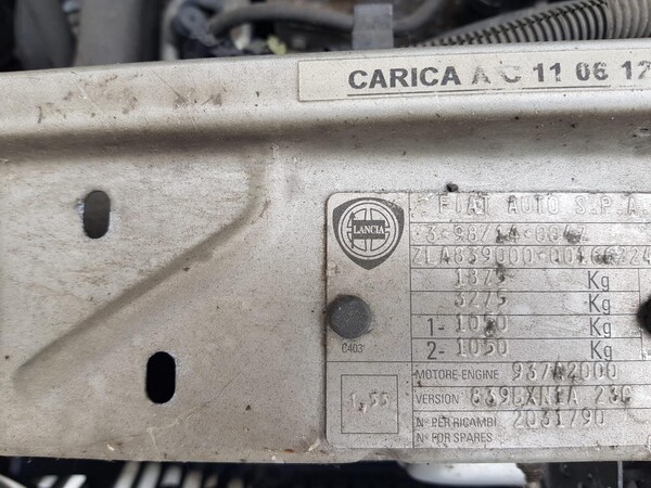 122#5580 Autovettura Lancia Lybra in vendita - foto 20
