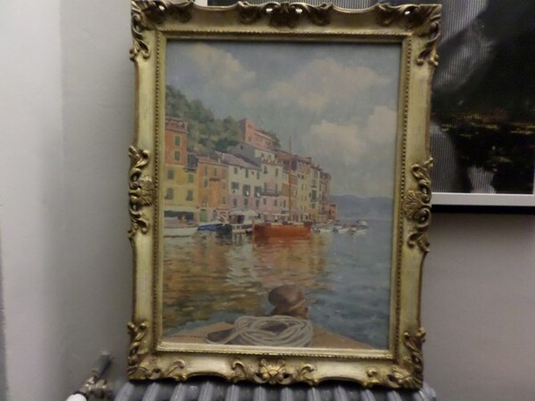 7#5581 Dipinto soggetto Veduta di Portofino in vendita - foto 2