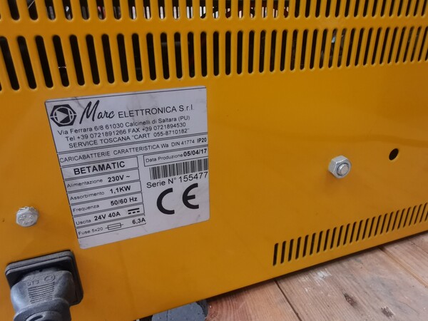 1#5585 Transpallet elettrico Caterpillar in vendita - foto 9