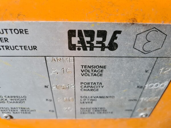 13#5592 Transpallet elettrici Lifter e Carre in vendita - foto 17