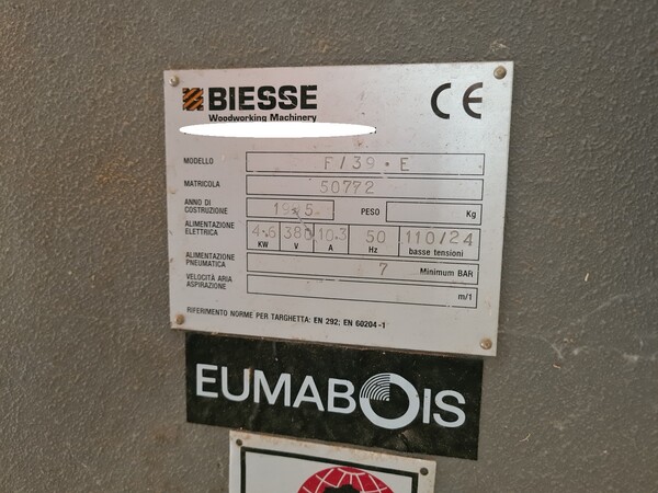 18#5592 Foratrice semiautomatica Biesse in vendita - foto 2