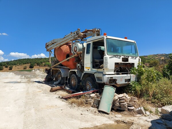 1#5606 Autocarro Astra con betoniera e cabina Astra in vendita - foto 1