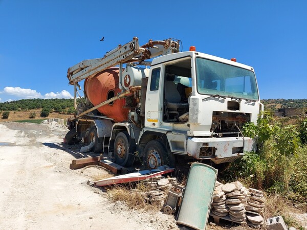 1#5606 Autocarro Astra con betoniera e cabina Astra in vendita - foto 3