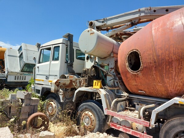 1#5606 Autocarro Astra con betoniera e cabina Astra in vendita - foto 19