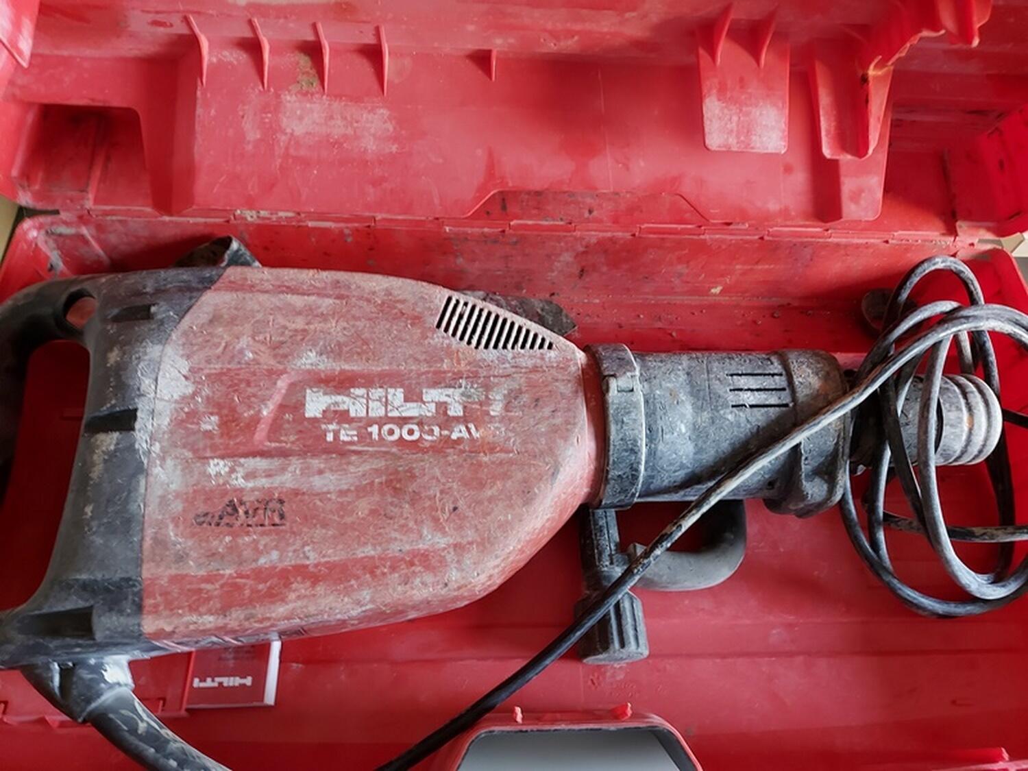 Lot Hilti rotary hammers and breakers