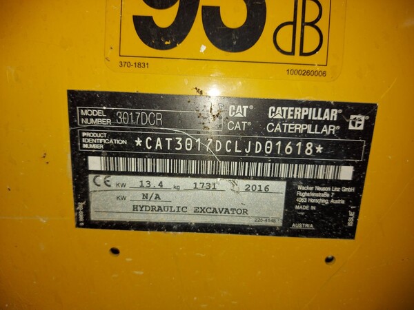 2#5641 Miniescavatore Cat e martello idraulico Cangini in vendita - foto 11