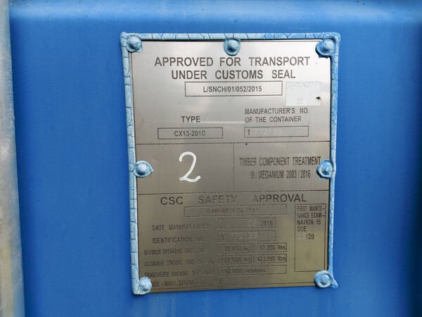 24#5641 Container navale ed attrezzatura da cantiere in vendita - foto 3