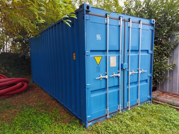 27#5641 Container navale e  taglierina carta Dahle in vendita - foto 2