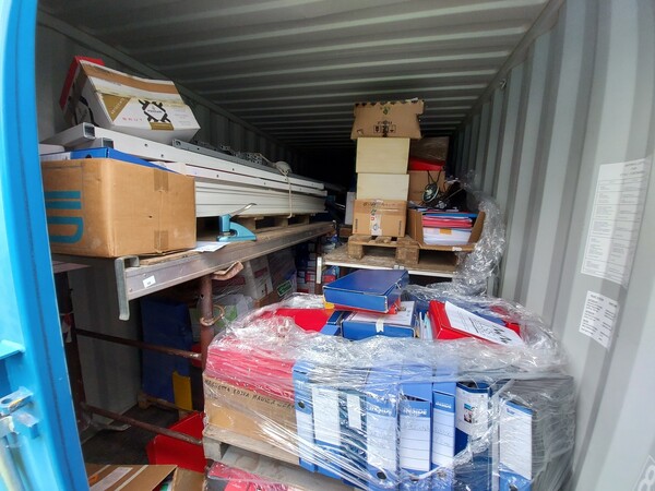 27#5641 Container navale e  taglierina carta Dahle in vendita - foto 6