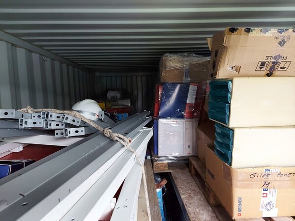 27#5641 Container navale e  taglierina carta Dahle in vendita - foto 9
