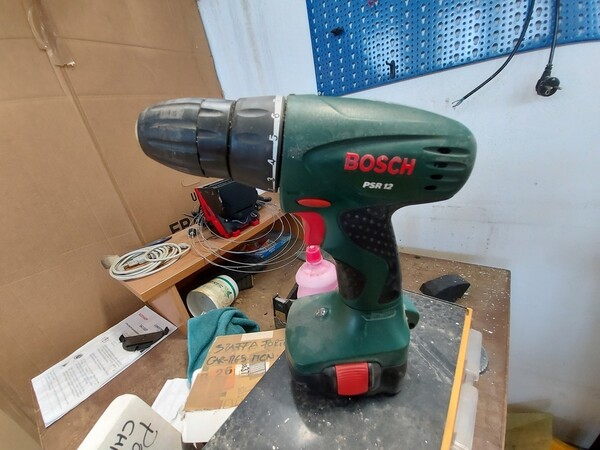 8#5642 Trapano Hitachi e compressore Fini Amico in vendita - foto 7