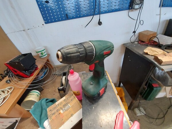 8#5642 Trapano Hitachi e compressore Fini Amico in vendita - foto 8