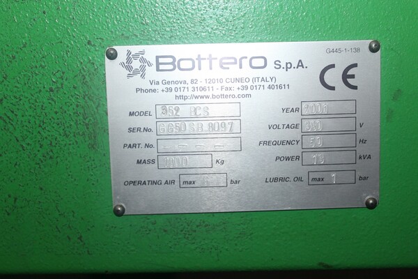 8#5644 Banco da taglio Bottero e ventosa Ata in vendita - foto 15