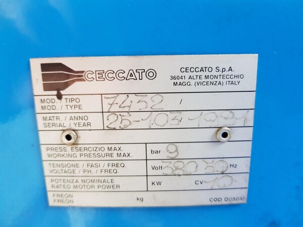 11#5645 Compressore Ceccato in vendita - foto 6