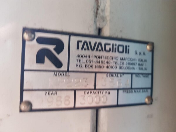 3#5645 Impianti sollevatori Ravaglioli in vendita - foto 2
