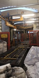 Pallettizzatore automatico Ocme Taro e insaccatrice Weiteik - Lotto 0 (Asta 5654)