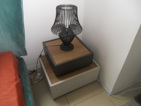 9#5754 Trittico per camera da letto Tomasella e lampade in vendita - foto 5