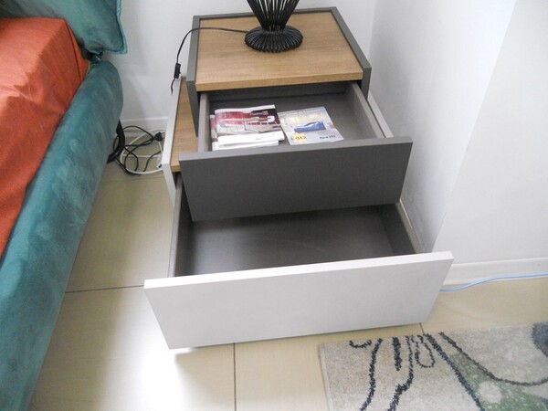 9#5754 Trittico per camera da letto Tomasella e lampade in vendita - foto 21