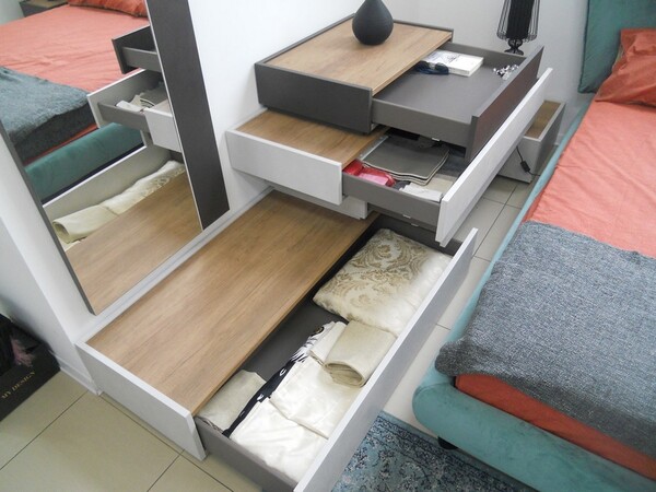 9#5754 Trittico per camera da letto Tomasella e lampade in vendita - foto 23
