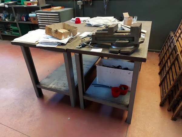 3#5758 Banconi da lavoro e arredi officina in vendita - foto 31
