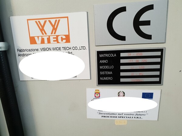 10#5778 Centro di lavoro VTEC in vendita - foto 3