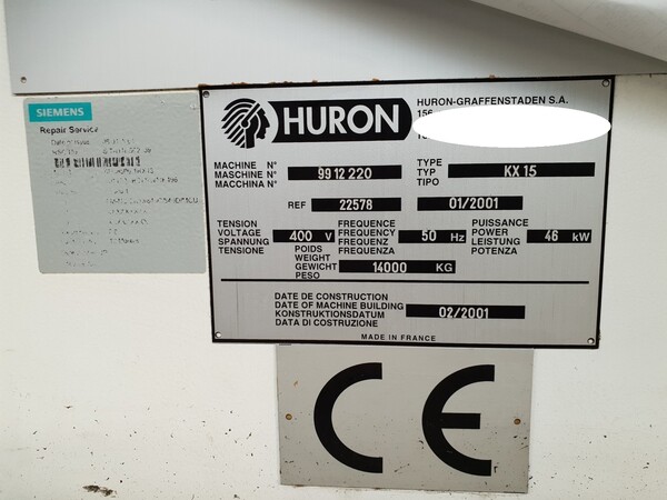 7#5778 Centro di fresatura Huron e sega Mepgrou in vendita - foto 4