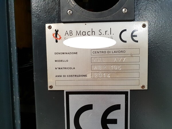 8#5778 Centro di lavoro AB Mach in vendita - foto 2
