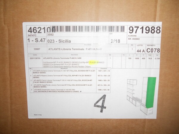 31#5782 Arredamento in vendita - foto 6