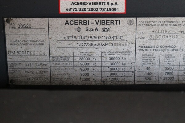 35#5810 Semirimorchio Acerbi-Viberti in vendita - foto 9