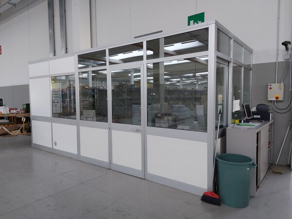 8#5813 Transpallet e box  ufficio in vendita - foto 3