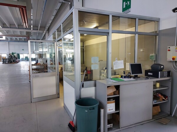 8#5813 Transpallet e box  ufficio in vendita - foto 5