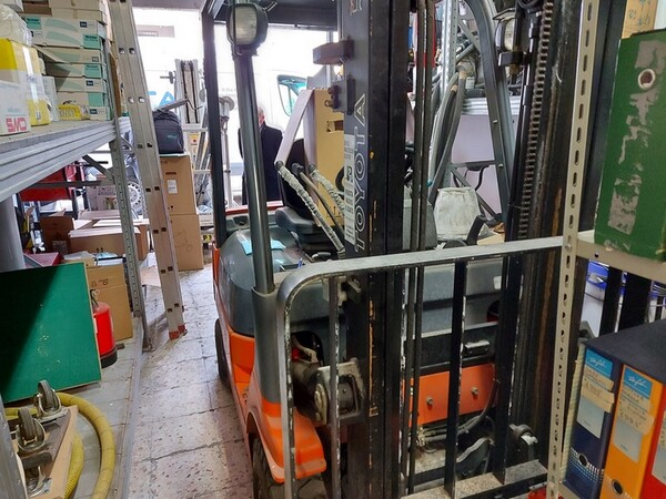 2#5851 Muletto diesel a forche Toyota in vendita - foto 2
