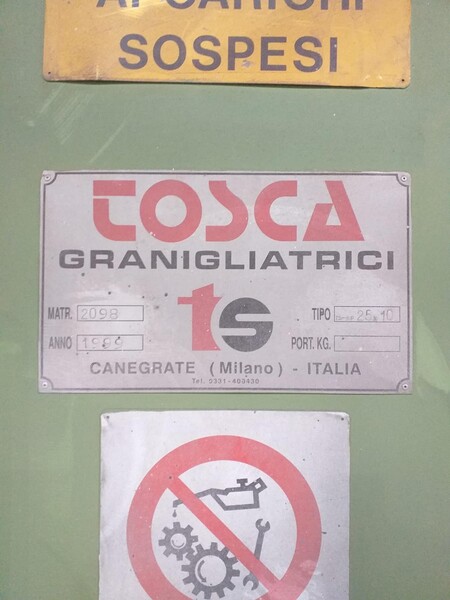 1#5858 Granigliatrice per lamiere e profilati in vendita - foto 2