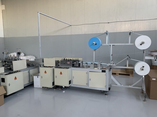 1#5866 Linee produzione mascherine chirurgiche e autoclavi sanitizzanti in vendita - foto 3