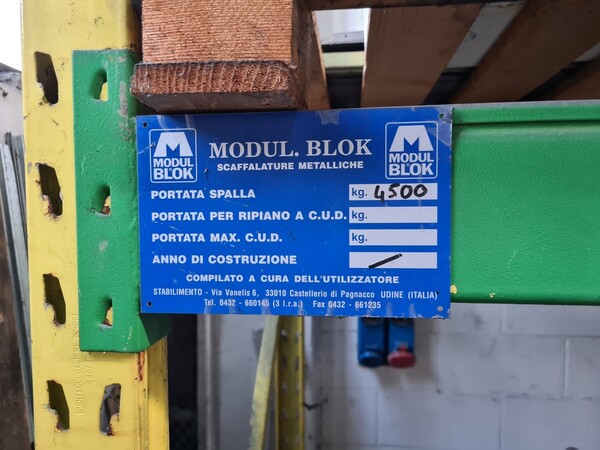 9#5878 Scaffalature industriali Modul Bloc in vendita - foto 20