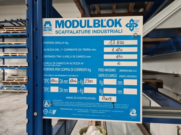 9#5878 Scaffalature industriali Modul Bloc in vendita - foto 21