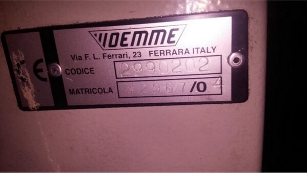 10#5881 Spinocianfinatrice Oemme in vendita - foto 2