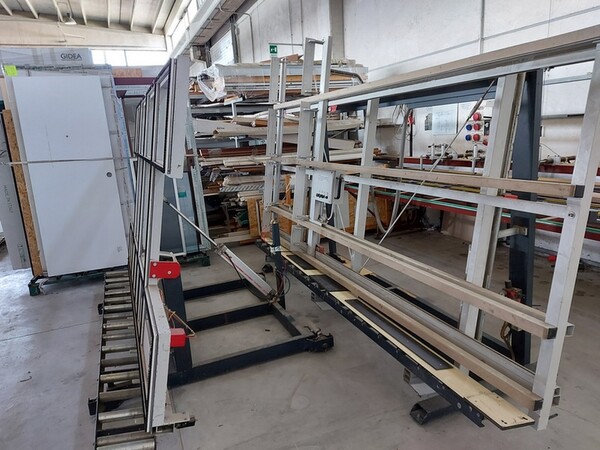 20#5881 Pressa di vetraggio PVC e carrelli telaio Shuring in vendita - foto 3