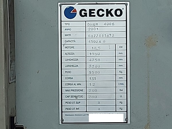 6#5881 Cesoia oleodinamica Gecko in vendita - foto 7