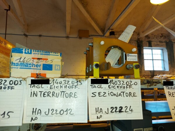 7#5883 Ricambi per tagliatrice Eickhoff in vendita - foto 51