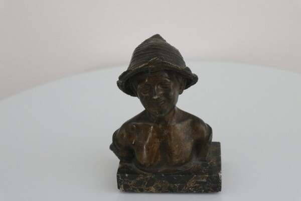 229#5936 Statuina Busto Di Giovinetto in vendita - foto 1
