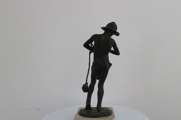 234#5936 Statuina Giovane Pescatore Napoletano in vendita - foto 4