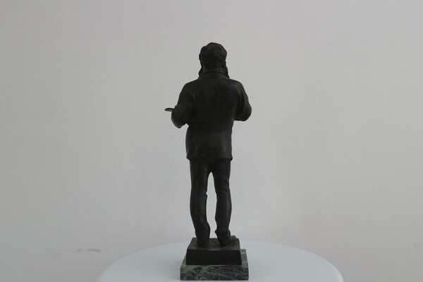 236#5936 Statuina Ritratto Di Ernest Meissonier A Figura Intera in vendita - foto 4