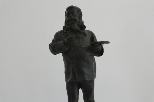 236#5936 Statuina Ritratto Di Ernest Meissonier A Figura Intera in vendita - foto 6