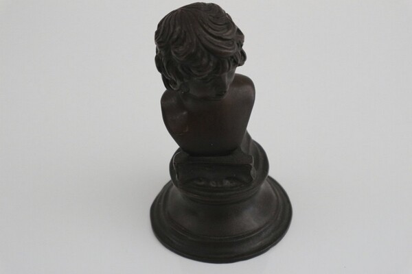 244#5936 Statuina Busto Di Antin S. Bronzo in vendita - foto 3