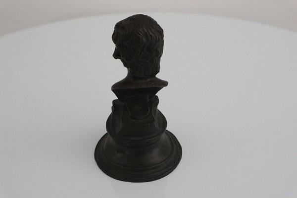 244#5936 Statuina Busto Di Antin S. Bronzo in vendita - foto 5