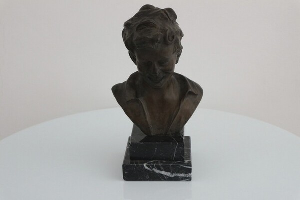 250#5936 Statuina Busto Di Scugnizzo in vendita - foto 1