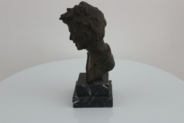 250#5936 Statuina Busto Di Scugnizzo in vendita - foto 2