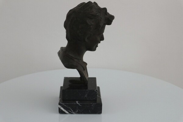 250#5936 Statuina Busto Di Scugnizzo in vendita - foto 4