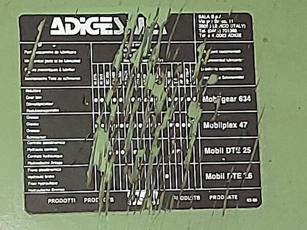 2#5943 Taglierine Adige e macchinari lavorazione e saldatura metalli in vendita - foto 327